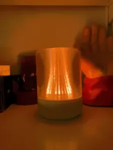 Warm fire Led lamp - Neopixel Ring 24 with Arduino Uno.