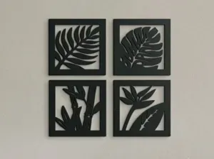 Leaves 3D Wall Art