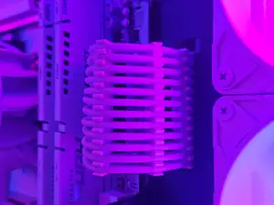 Invisible PC PSU Cable Comb for better airflow