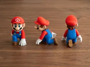 Mario Mini Landing Figure | Nintendo