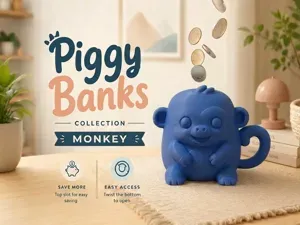 Monkey Piggy Banks Collection