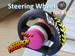 Steering Wheel for Kids with Buzzer
