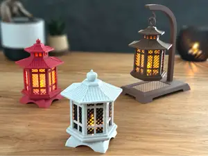 Mini Pagoda Tea Light Lantern