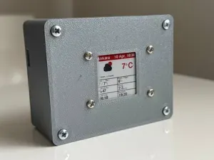 Weather Station with ESP32 and Waveshare e-Paper