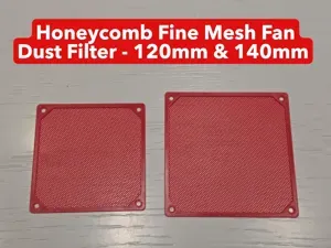 Honeycomb Fine Mesh Fan Dust Filter