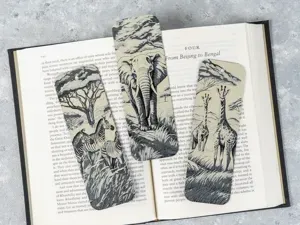 Savanna Wildlife Bookmarks
