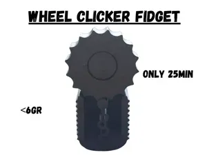 Wheel Clicker Fidget (Print In Place)