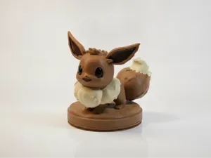 Chibi Version Of Eevee Pokemon Chibi & Cute Model