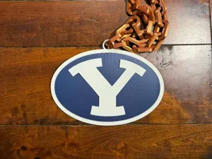 BYU Cougars Oversized Necklace Logo