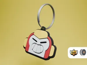 Surge | Brawl Stars Keychain Series