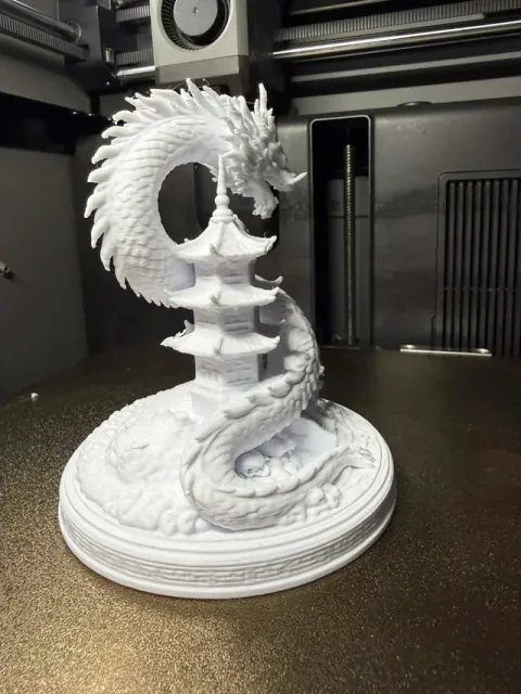 Celestial Dragon Temple – Ultra Detailed 3D Print — Фото 4 из 7