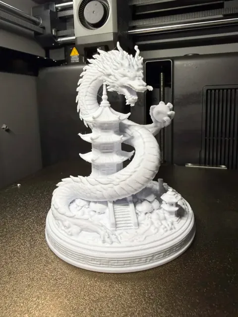 Celestial Dragon Temple – Ultra Detailed 3D Print — Фото 3 из 7