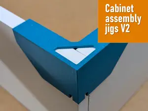 Woodworking cabinet assembly jigs -16, 18mm, 3/4"