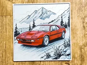 BMW M1 - Hueforge