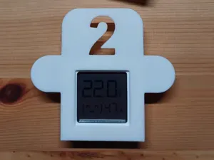 Mounting: Xiaomi Temperature and Humidity Monitor