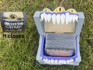 mimic 100 card deck box