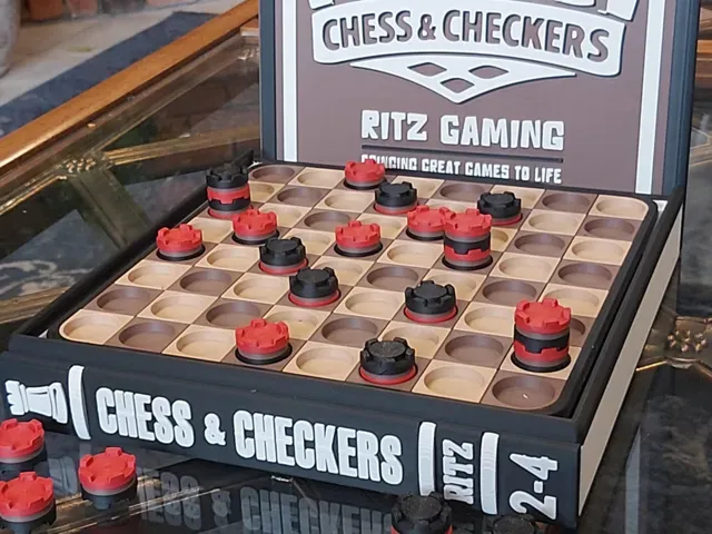 CHESS & CHECKERS - Bookcase Edition — Фото 4 из 9