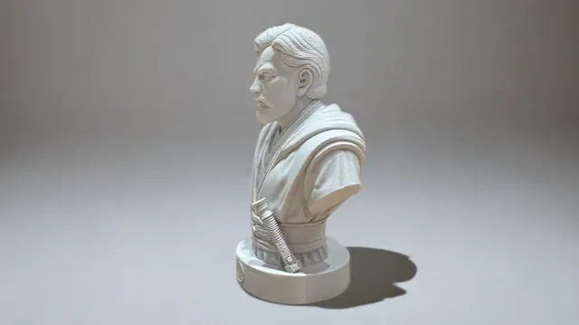 Obi-Wan Kenobi Jedi Bust - A Star Wars Collectible — Image 4 of 4