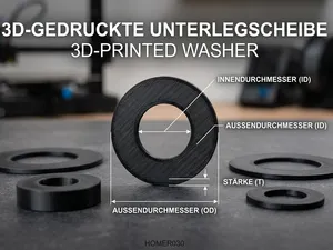 Unterlegscheiben Generator