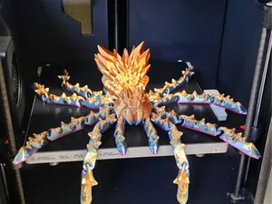 Flexi crystal spider