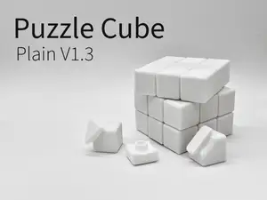 V1.3 Rubik Cube Style Puzzle Plain 3x3x3