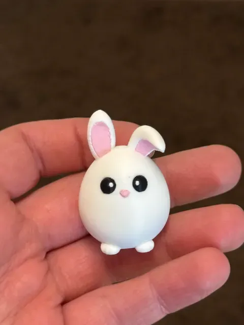 Cute mini Easter Bunny Egg — Image 3 of 5
