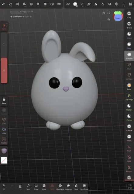 Cute mini Easter Bunny Egg — Image 5 of 5