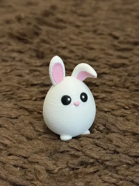 Cute mini Easter Bunny Egg — Image 4 of 5