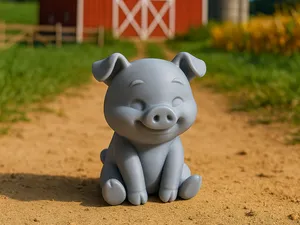 Süßes Schweinchen Ferkel