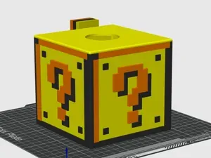 Mario Lamp Shadowed (8Bit Version)