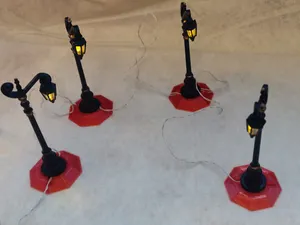 Lemax Base Street Light