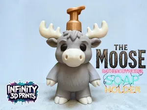 MULTIPART-THE MOOSE-BBW FOAMING SOAP HOLDER