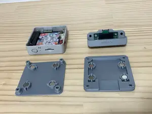 M5Stack CoreS3 SE Bottom Cover. magnet attach
