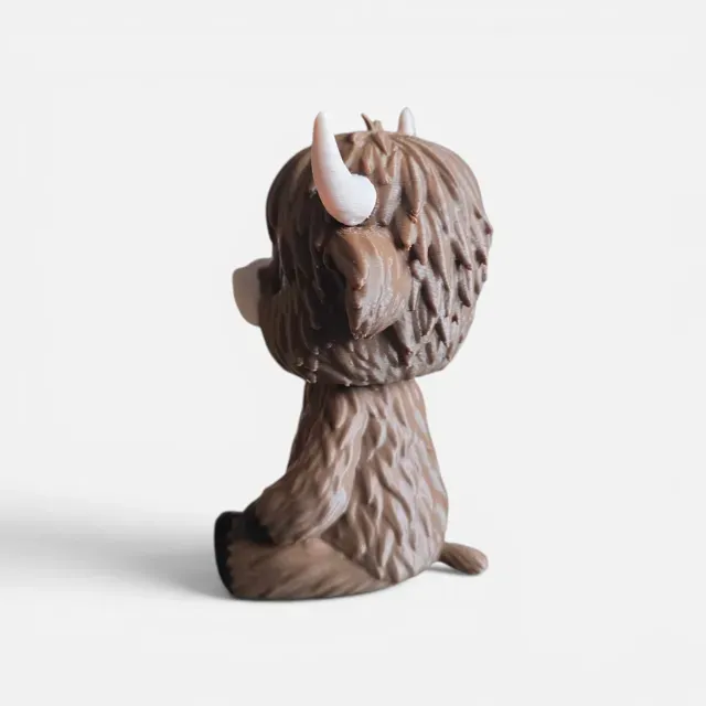 Bobble Head Highland Cow — Фото 7 из 12