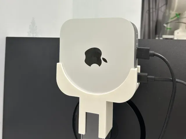 macmini底座,Mac mini m4 小米显示器支架,配合小米(红米)显示器多功能底座