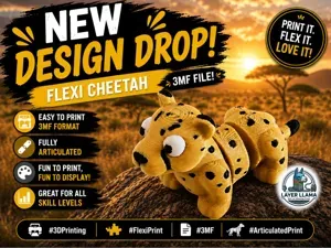 Layer Llama - Flexi Cheetah