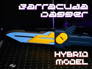 Barracuda Dagger - Cosplay Model Kit