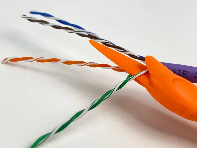 RJ45 Cat6 Cable Untwist Tool for Faster Crimping — Фото 2 из 10