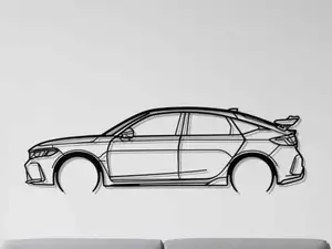 Honda Civic Type R FL5 Silhouette