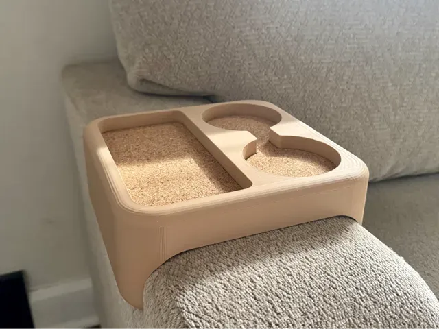 Couch Armrest Tray 