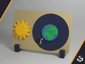 Moon Phase Explorer | Mechanical STEM Model | AMS
