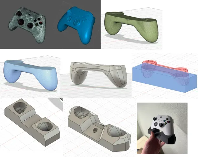 Xbox Series X/S Controller Wall & Under Desk Mount — Фото 13 из 13