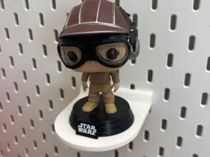 Support figurine Arrondie Funko Pop (Skadis IKEA)