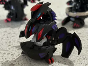 Exile Hydranoid - V2 (Custom Bakugan Design)