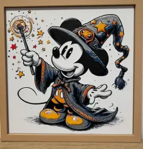 Mickey Mouse wizard - HueForge