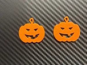 Pumpkin earrings