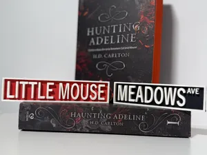 Haunting Adeline Library Sign –  Bookshelf Decor
