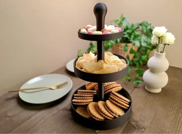 Three Tiered Snack & Cake Stand, Serving Stand