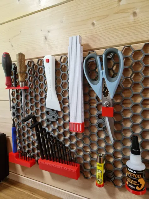 screw driver holder - honeycomb storage wall - HSW — Image 4 of 4