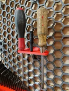 screw driver holder - honeycomb storage wall - HSW